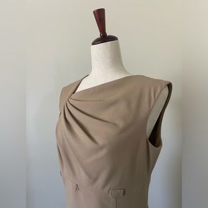 Marvin Richards - Tan Sleeveless Shift Dress